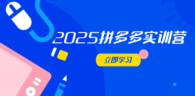 2025拼多多实训营：深度剖析运营关键，助力电商人快速提升亢陶好项目网-专注分享网络创业项目落地实操课程 – 全网首发_高质量创业项目输出亢陶好项目网